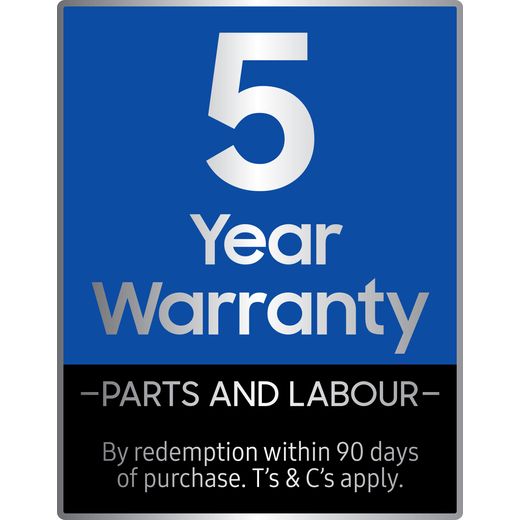 Samsung Series 5 ecobubble™ 8Kg / 5Kg Washer Dryer - White - Annotation - 5yr warranty